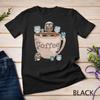 Funny Sarcastic Coffee Owl Lovers Tee Cute Vintage Owls Unisex T Shirt