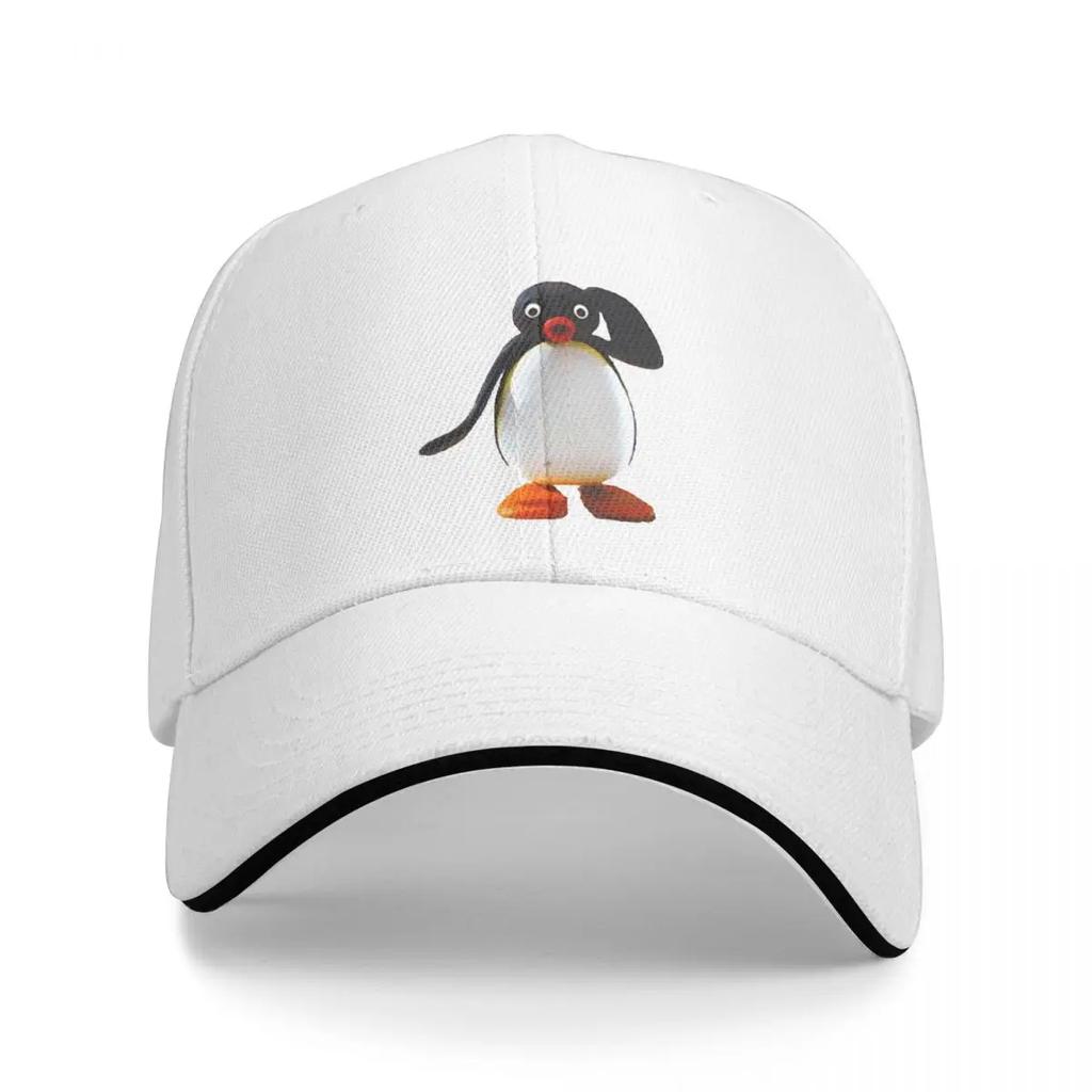 Surprised Pingu Family Cartoon Outdoor Cap Sun Visor Hip Hop Caps Cowboy Hat Peaked Hats