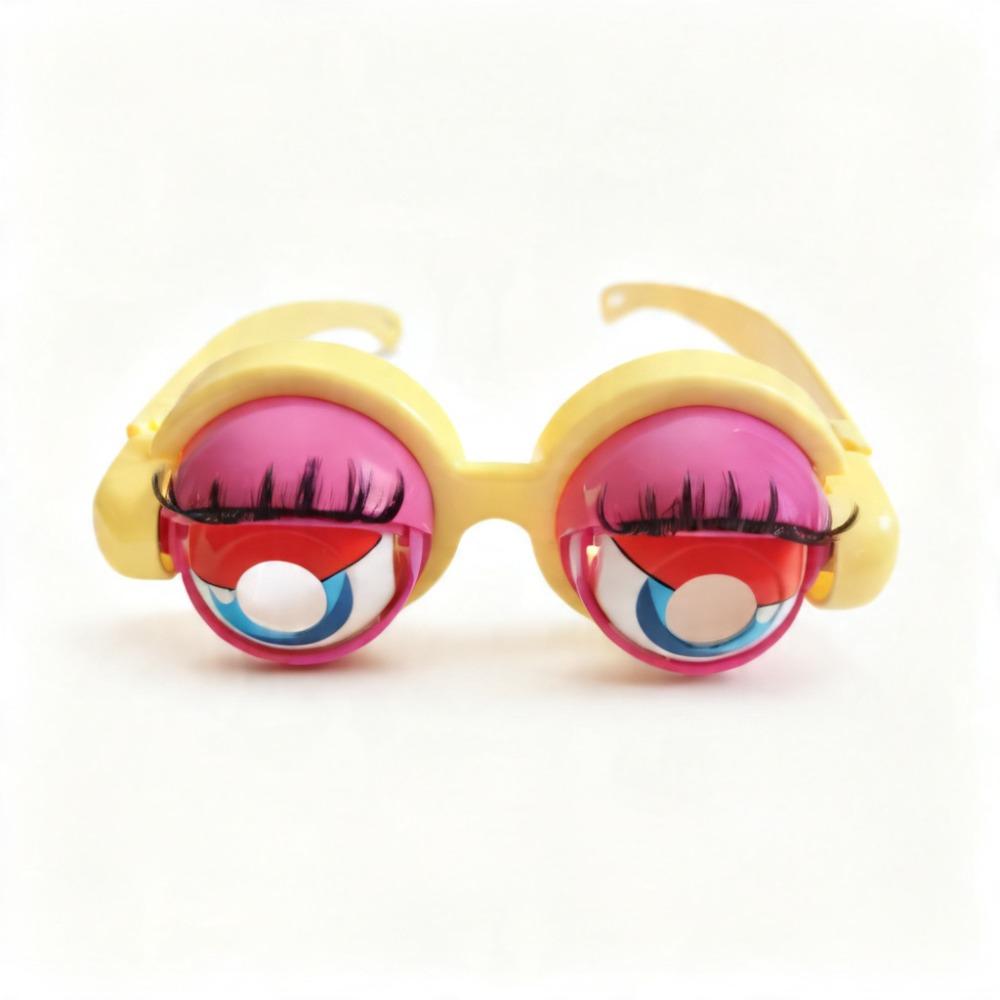 

Pull String Funny Glasses Toys With eyelashes Novelty Glasses Crazy Eyes Props Birthday Gifts