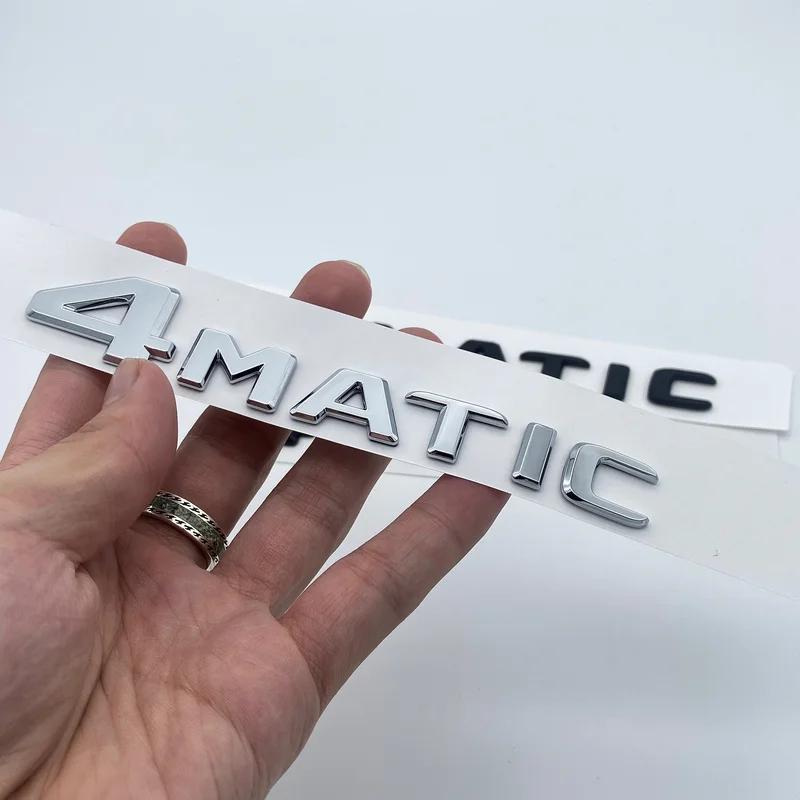3D Glossy Black Letters C180 C200 C220d C250d C260 C300d 4Matic ABS Emblem for Mercedes Benz W205 Coupe Car Trunk Logo Sticker KC3
