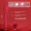 Vibratore clitorideo alla rosa: Massaggiatore Succhiante e Vibrante per il Piacere Femminile