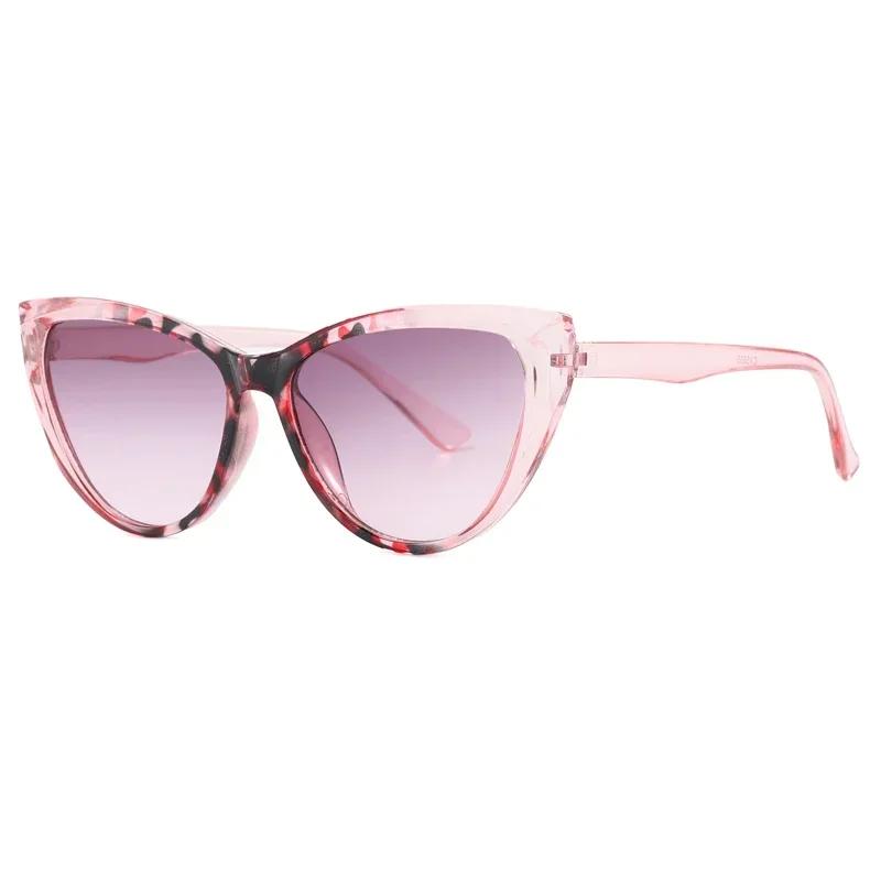 Men Women's New Trend Cat Eye Sunglasses Fashion Outdoor Anti-UV Sun Glasses Unisex Retro Large Frame Driving Eyeglasses Shades