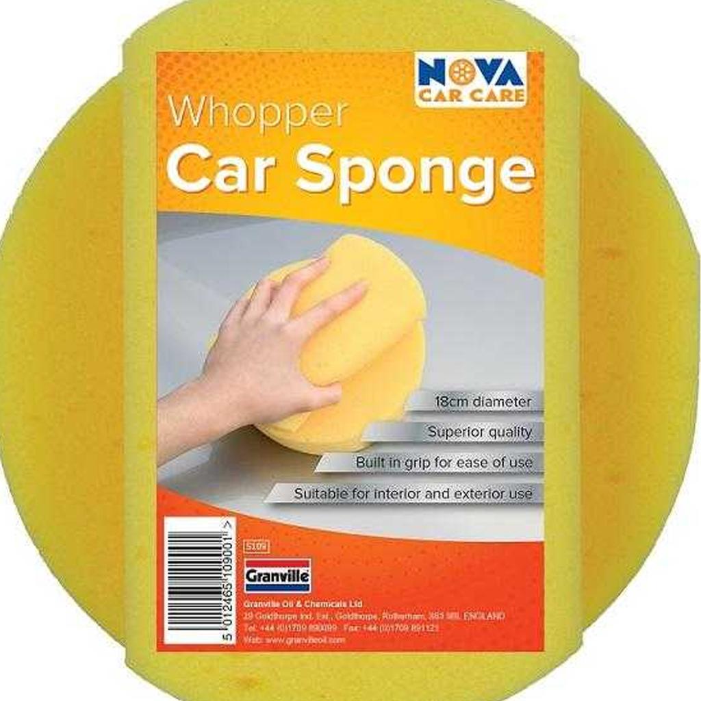 New Whopper Car Sponge