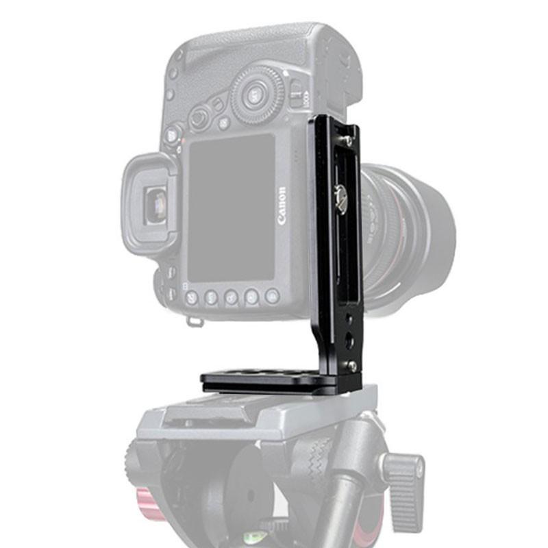 L-förmige Schnellwechselplatte für SLR-Kameras - Stativ-Kugelkopf Seitenmontage & Vertikalbildschirm-Halterung Gimbal-Zubehör
