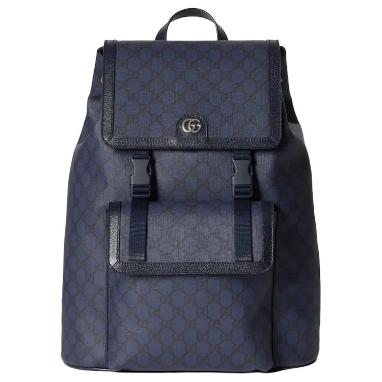 GUCCI Ophidia audekla mugursoma ar ādas
