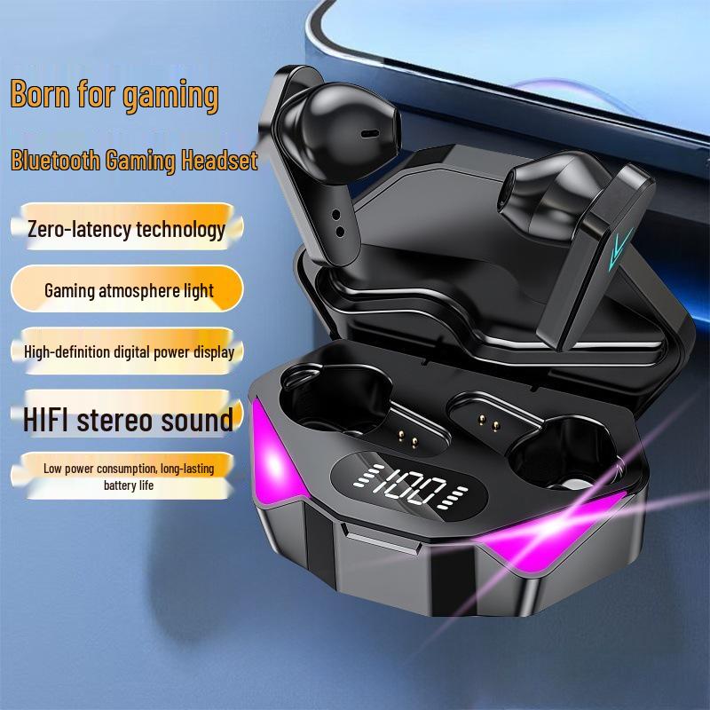 X15 Zero-Latency Bluetooth Wireless Headphones: High-Quality Sound for Sports, Running, and Gaming