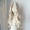 Ashely Long Straight Wig for Women Honey Brown Lace Front Wig 24inch Lace Frontal Synthetic Wigs for Daily Use Party Sissy