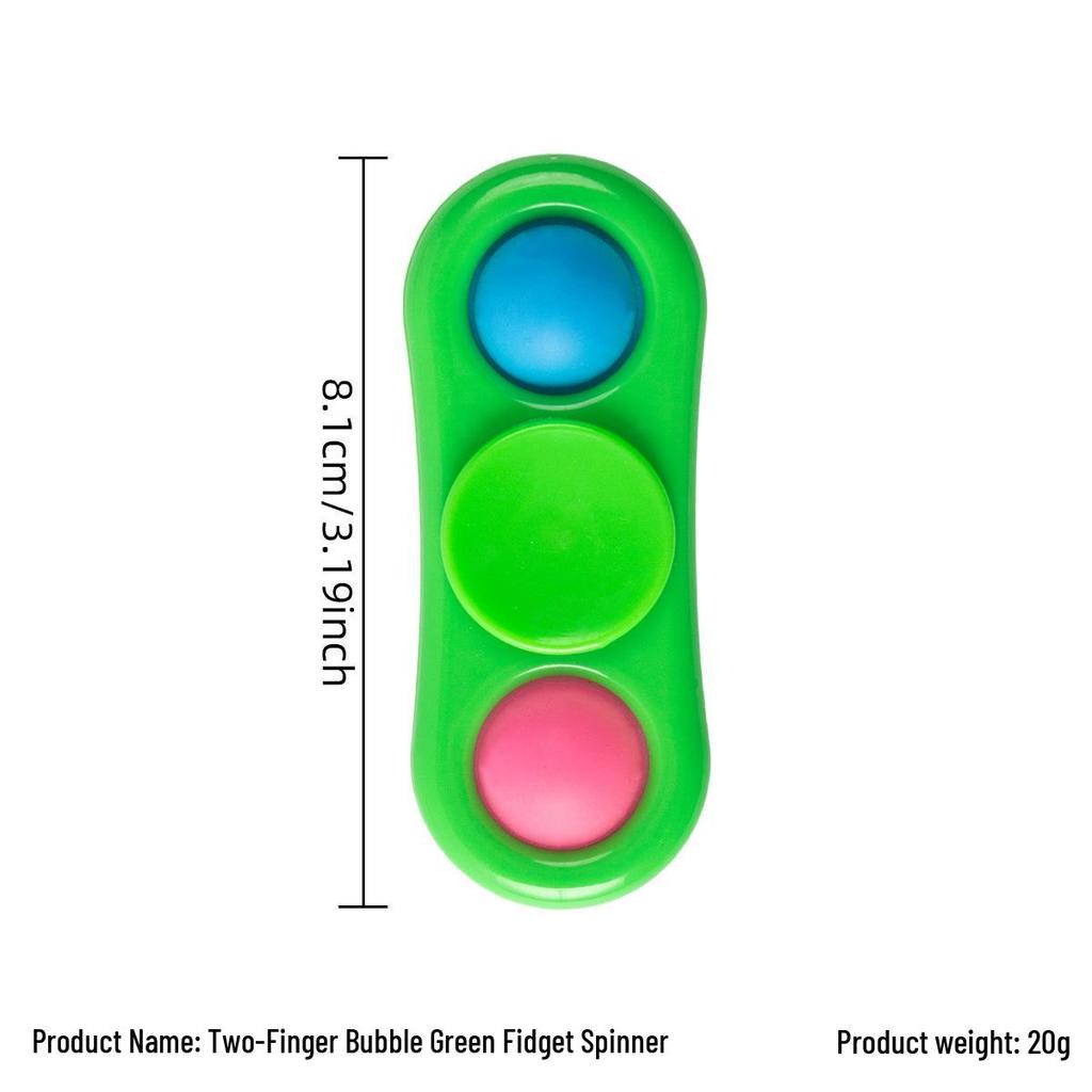 Fidget Spinner Bubble Pop Stress Relief Toy