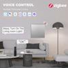 BSEED Zigbee 1/2/3Gang Touch Light Switch 1/2/3Way Sensor Switches With EU Type-c USB Sockets Tuya Smart Life Alexa Control