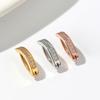 1pc Curved Navel Piercing Zircon Beach Belly Button Ring Surgical Steel Bar Navel Stud for Women Sexy Body Piercing Jewelry Gift