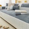 Chenille Sofabezug Rutschfest Universell Couchkissen Handtuch für Wohnzimmer Staubdichte Sofamatte Möbelschutz Heimdeko