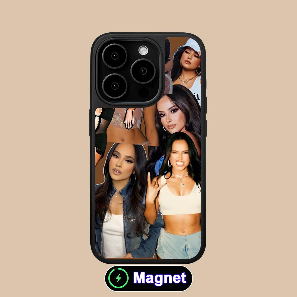 Fashion Becky G Matte Surface Magsafe Mobile Phone Case for iPhone 17 16 15 14 13 12 11 Air Pro Max Plus Colorful Cover