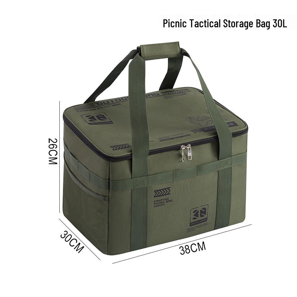 

Великомісткий вуличний складаний ящик для зберігання столових приборів та кухонного начиння