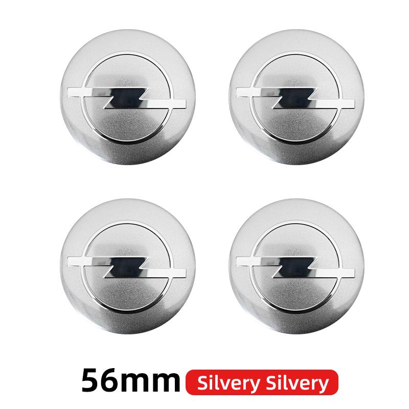 4pcs 56mm 60mm 65mm Car Wheel Center Sticker Hub Cap Decal Emblem For Opel Insignia Astra J F Antara Meriva H G Corsa OPC Zafira