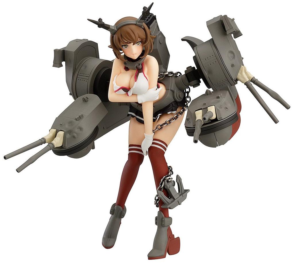 FigFIX Kolekce Kantai Mutsu malovaná hotová figurka -KanColle- polopoškozená ver. ABS&PVC bez vodního kamene