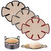 1pc Non Stick Silicone Bread Proofing Mat Reusable Food Safe Pastry Dough Pad Non Slip Fits 18.1x14.2inch Bread Molds Easy Clean