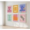 VCCOUI 9Pcs Mental Health Wall Art Therapy Counseling Positive Posters Motivational Quotes Pictures School Counselor Therapist pirational Painting