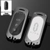 Huawei AITO M5/M7 2023 Leather Key Case: Advanced Metal Protective Shell with Buckle for Men and Women