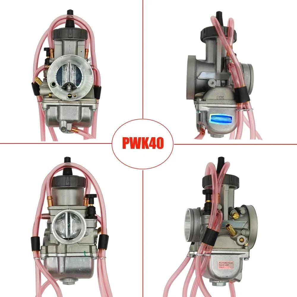 Carburetor Pwk 33 34 35 36 38 40 42mm For KEIHIN PWK TRX250R 200cc-650cc 2T 4T Moto ATV Quad Go Kart Dirt Bike Scooter Motocross
