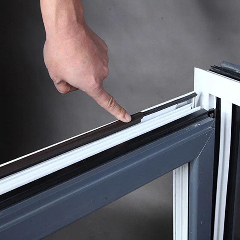 1 Piece Plastic Steel Aluminum Alloy Casement Window Self-Adhesive Sealing Strip Sound Proofing Windows Aluminum Doors Handwork