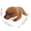 Super Soft Simulation Platypus Toy Fluffy Material Stuffed Animal Doll  Birthday Present