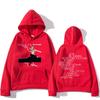 Body Language Hooded Long-sleeved Harajuku Sweatshirt Graphic Printing Fleece Hooded Clothes Sudaderas Casual Pullovers