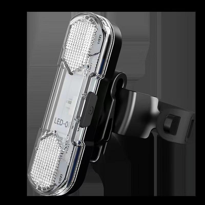 

Велосипедний ліхтар, що перезаряджається, для нічної їзди: Ліхтар безпеки для дітей білий