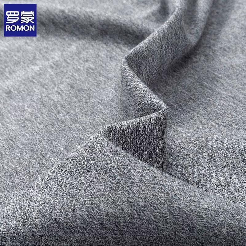 Romon Men's Faux Layered Long Sleeve Pullover Sweater T-Shirt