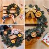 Couronne De Noel Artificiel - Creative Home - 35 Cm - Guirlande De Noel