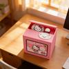 Hello Kitty Cartoon Resin Piggy Bank With Handcrafted Painting For Kids Gifts