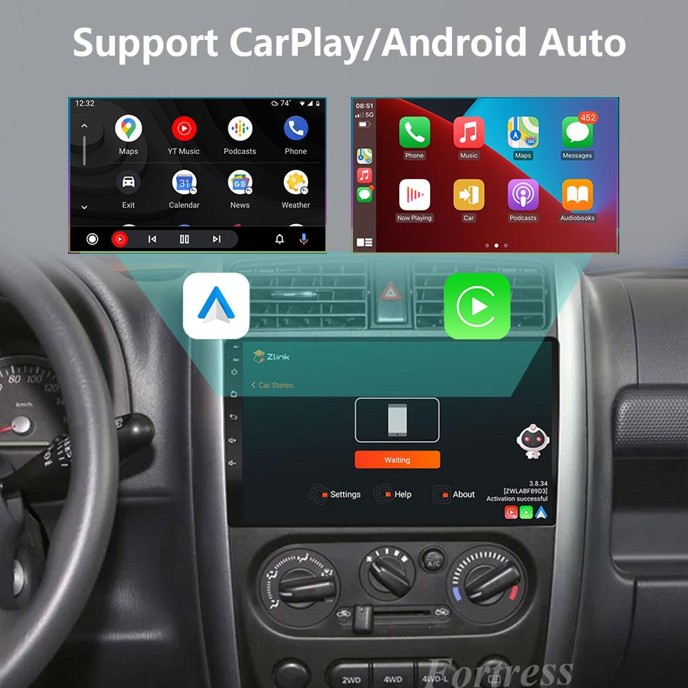 9" Auto android 12 Car Multimedia For Suzuki Jimny 2005-2019 2Din Navigation GPS 4G Carplay Wirerless Car AutoRadio Video Player
