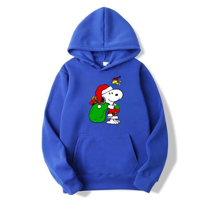 Snoopy Anime Creative Print Hoodie for Adults & Kids