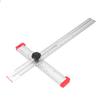 T Shaped Ruler Sliding Combination Square 90 45 Degree Angle Measuring Tool Woodworking Protractor