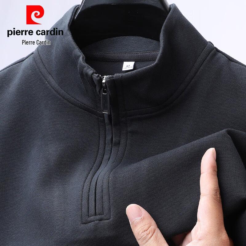 

Чоловічий жакардовий світшот на блискавці з коміром-стійкою Pierre Cardin M