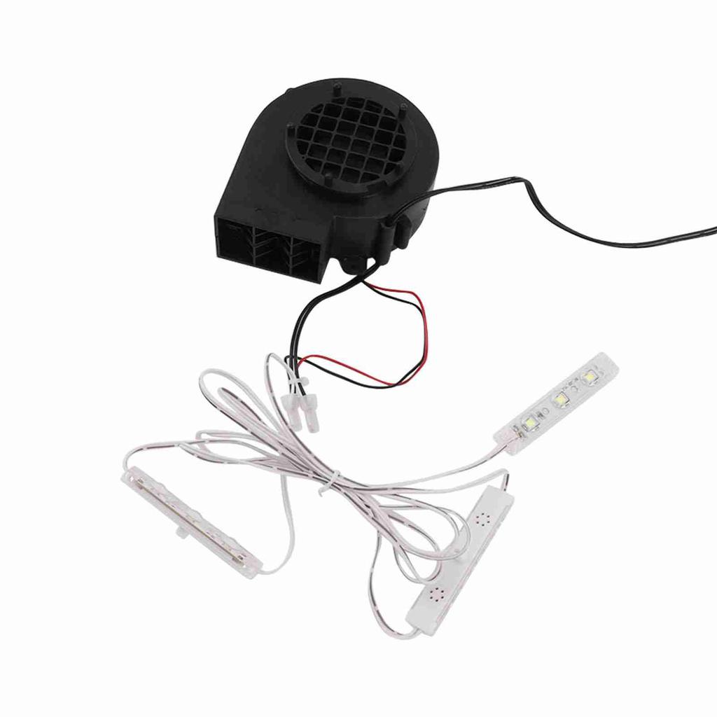 Aufblasartikel Luftgebläse Weihnachten Aufblasbares Gebläse Pumpe mit 3 weißen LED-Lichterketten für Außen