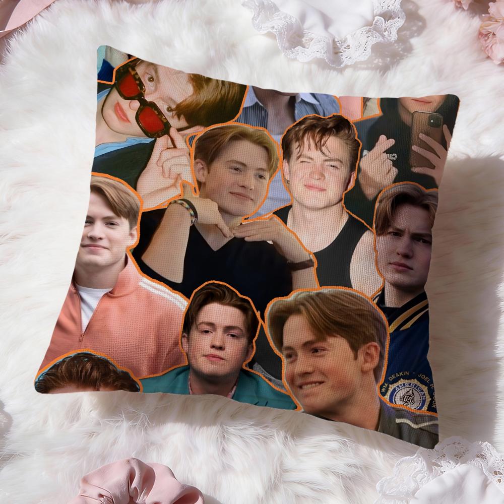actor K-Kit C-Connor Cushion Cover Premium Comfort Reversible Pillow Cove -Two in One Design for Any Room & Car Interior