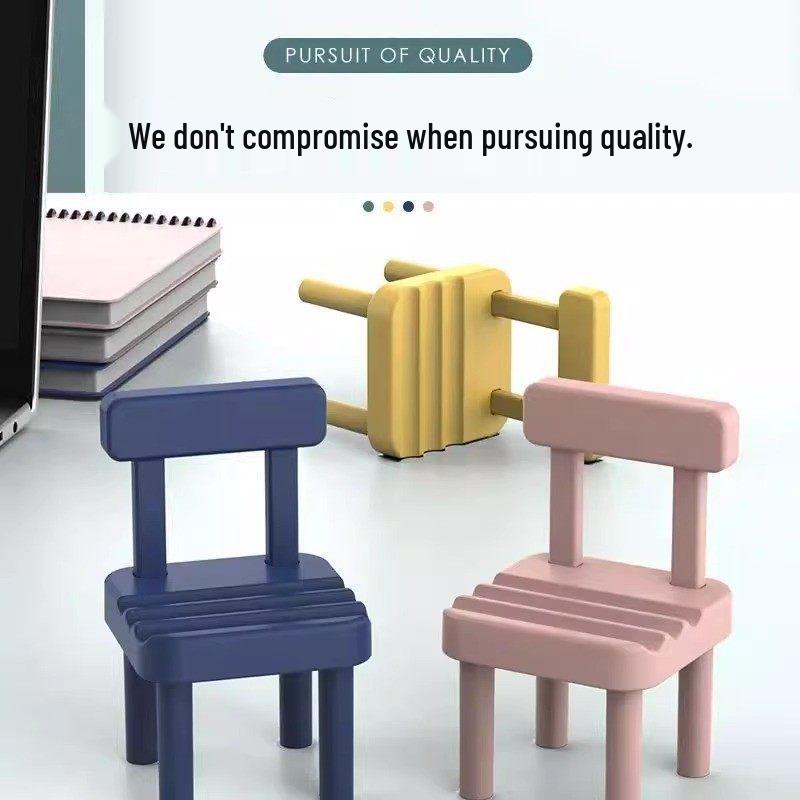 Compact Creative Folding Stool & Phone Holder