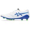 ASICS DS LIGHT 6 Soccer Shoes Size 102 Size 2E X-FLY (1101A076), Men's, (White/Blue), 24.0 cm,