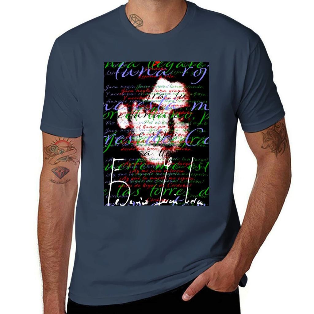Federico García Lorca - Cordoba T-Shirt summer clothes shirts graphic tees mens graphic t-shirts