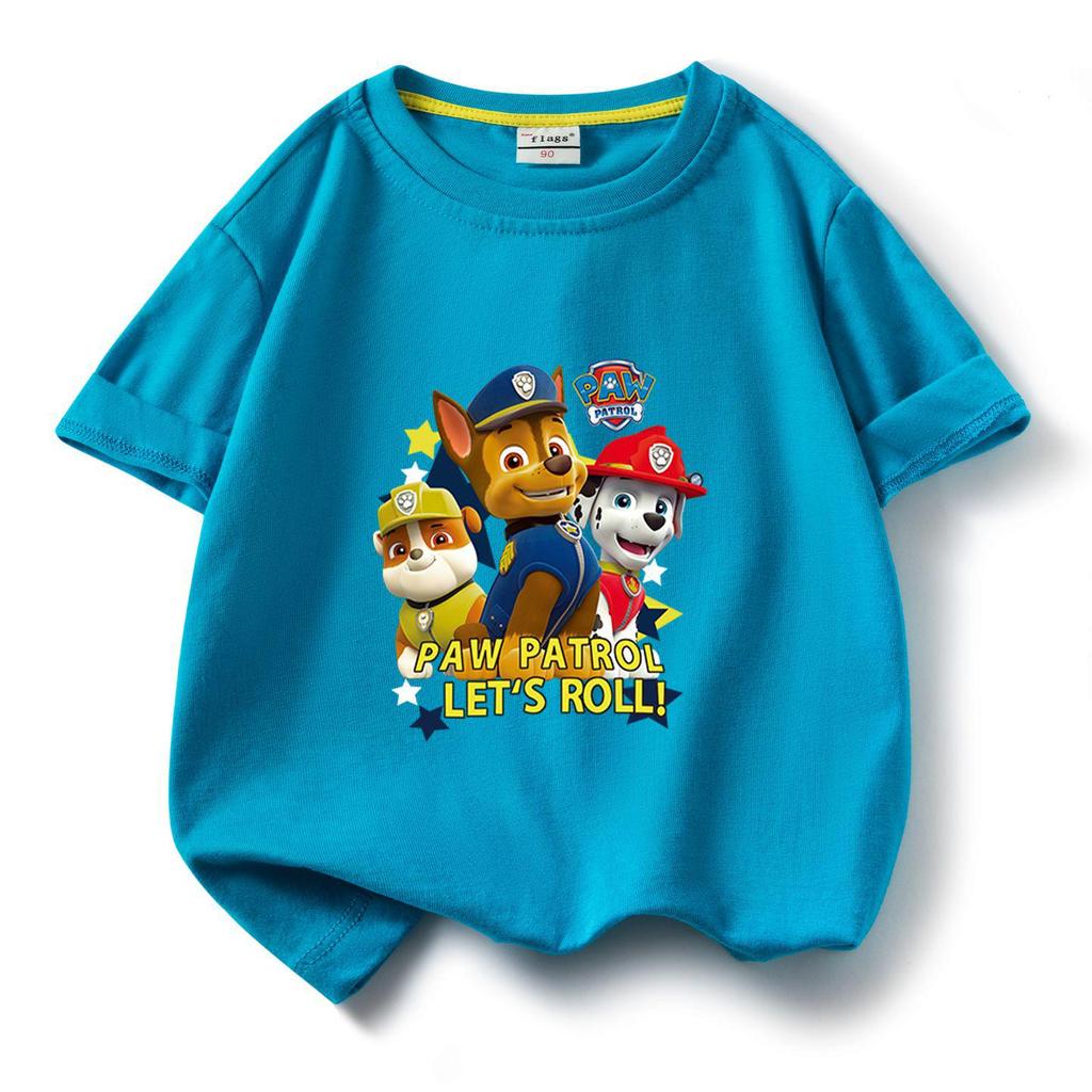 Paw Patrol Boys & Girls Short Sleeve Cotton Summer T-shirt
