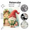 Christmas Pearl Painting Kit Handmade DIY Gnome Gift House Mushroom Home Decoration Painting