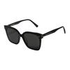 Gentle Monster Sal Fashion Square Oversized Flat Top Sunglasses Unisex Sunglasses Black SAL-01