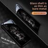 Strukturierte Glas Handyhülle geeignet für Samsung Galaxy S20 S21 S22 S23 S24 S25 FE Ultra Plus A56 A36 und andere Modelle.