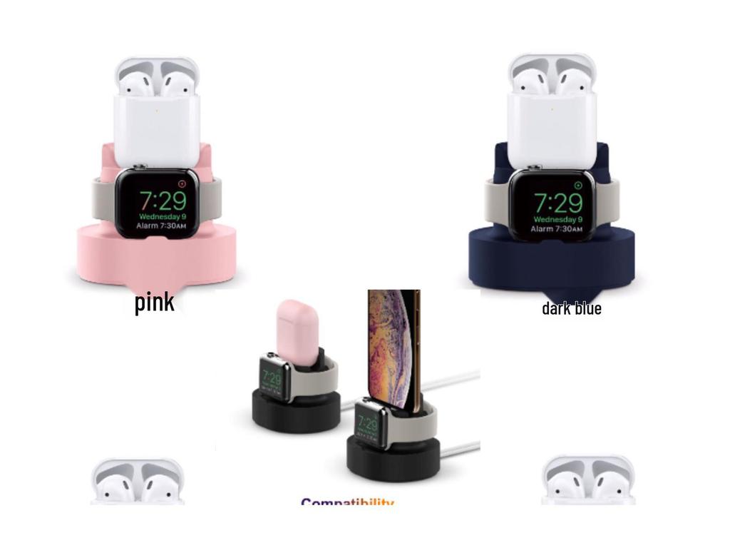 Doppelter Ladeständer für Apple Watch, AirPods und iPhone
