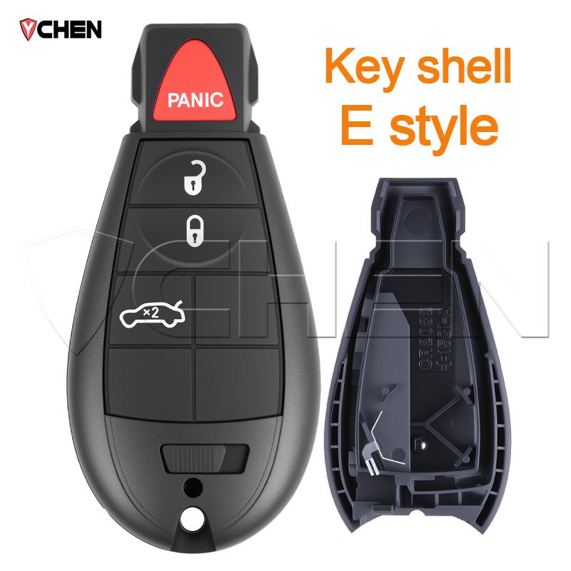 Remote Housing Cover For Chrysler Town Country For Jeep Grand Cherokee For Dodge Journey Ram Charger Caravan Magnum Key Shell