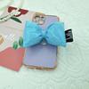 Korea Cute 3D Down Jacket Bowknot Bracket Phone Grip Tok Griptok Lovely Holder Ring For iPhone Samsung Accessories Phone Holder