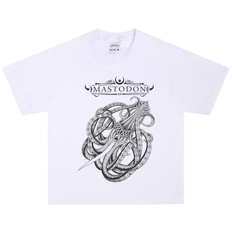 Mastodon T-Shirt, Soft Fabric Casual Daily Wear S