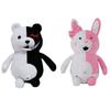 25cm Anime Dangan Ronpa Super Danganronpa 2 Monokuma Urso Preto e Branco Brinquedo de Pelúcia Urso Animal de Pelúcia Macio Brinquedos Bonecos