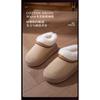 **Autumn Winter Cotton Slippers Women Indoor Home Plush Warm Couple Outdoor Wear Thick Sole Wear-Resistant Fuzzy Slippers Men**