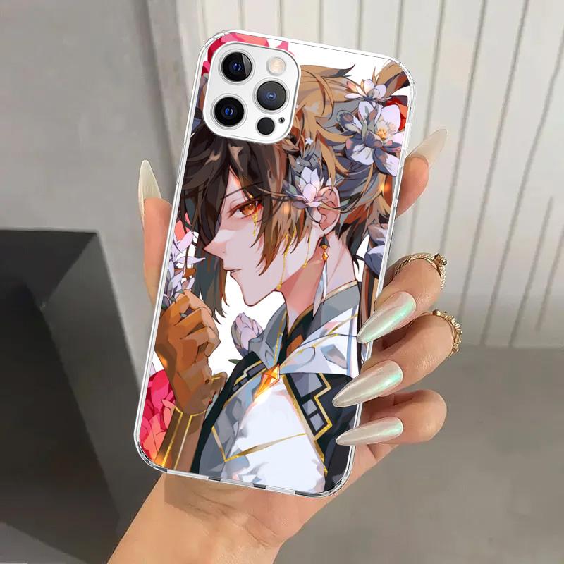 

Genshin Impact Raiden Shogun Baal Phone Case for Iphone 17 Air 16 15 Plus 14 13 Mini 12 11 Pro Max 16E 7 8 SE 2020 Soft Funda Pr iPhone 17 Pro